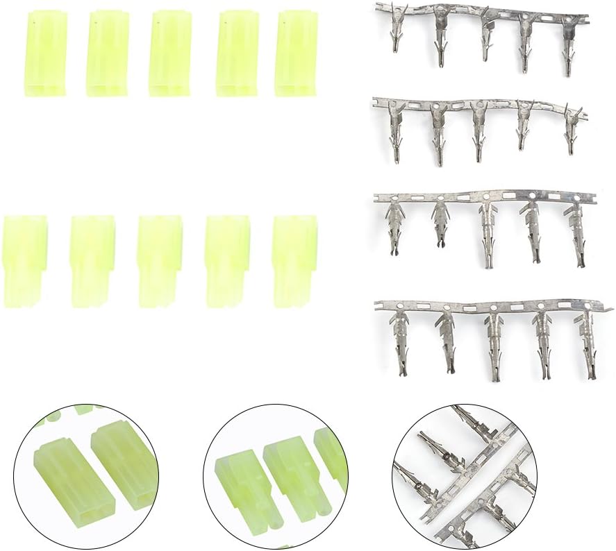 RC Model Toy Plug, 5 works Mini Male Female Plug Battery Charger Connector for RC Aircraft Planes Drone Cars - Image 5