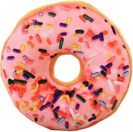 Amazon Com Dragon Sonic Creative Round Donut Pillow Soft