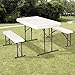 Giantex Table and Benches Set Chair Seat Folding Picnic Patio Garden Outdoor Furniturethumb 1