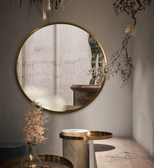 Decoracion De Baños Con Espejos Redondos