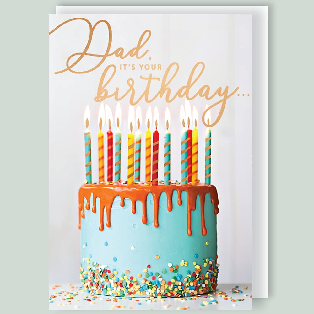 It's Your Birthday Dad Musical Birthday Card Singing "Happy Birthday to You" HBMIP015