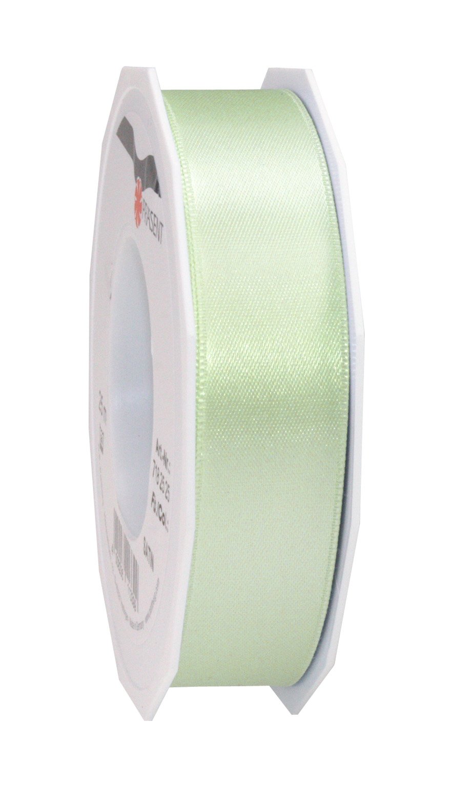 C.E. Pattberg SATIN mint green gift ribbon, 27 yards for Wrapping Gifts, 1 inch width, Ribbon for Decorating & Crafting, Decorative Ribbon for Gifts, for every occasion