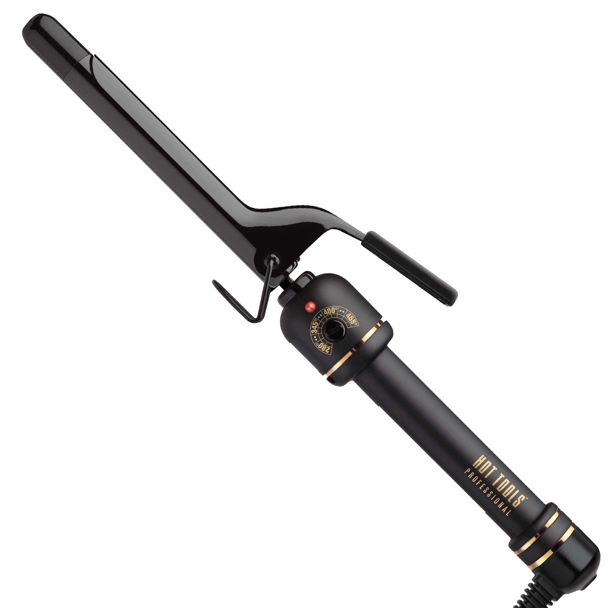 Photo 1 of HOT TOOLS Pro Artist Black Gold Curling Iron, 3/4 " Barrel