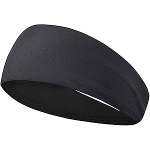 Bandana Headband for Men and Women, Sweat Wicking Running Workout Hair Bands, Sweatband Headband, Running Accessories