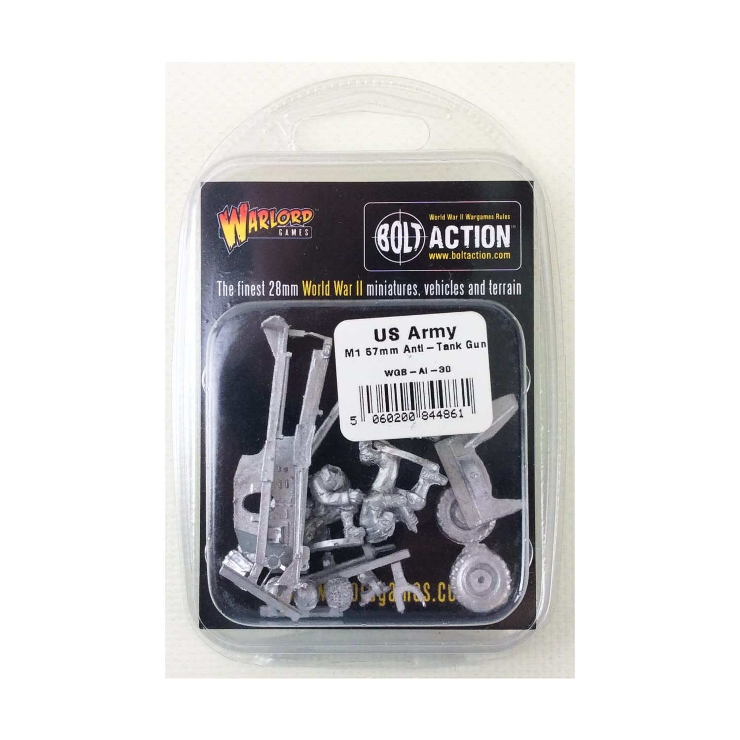 WWII - US Army - M1 57mm Anti Tank Gun - Warlord Games - New