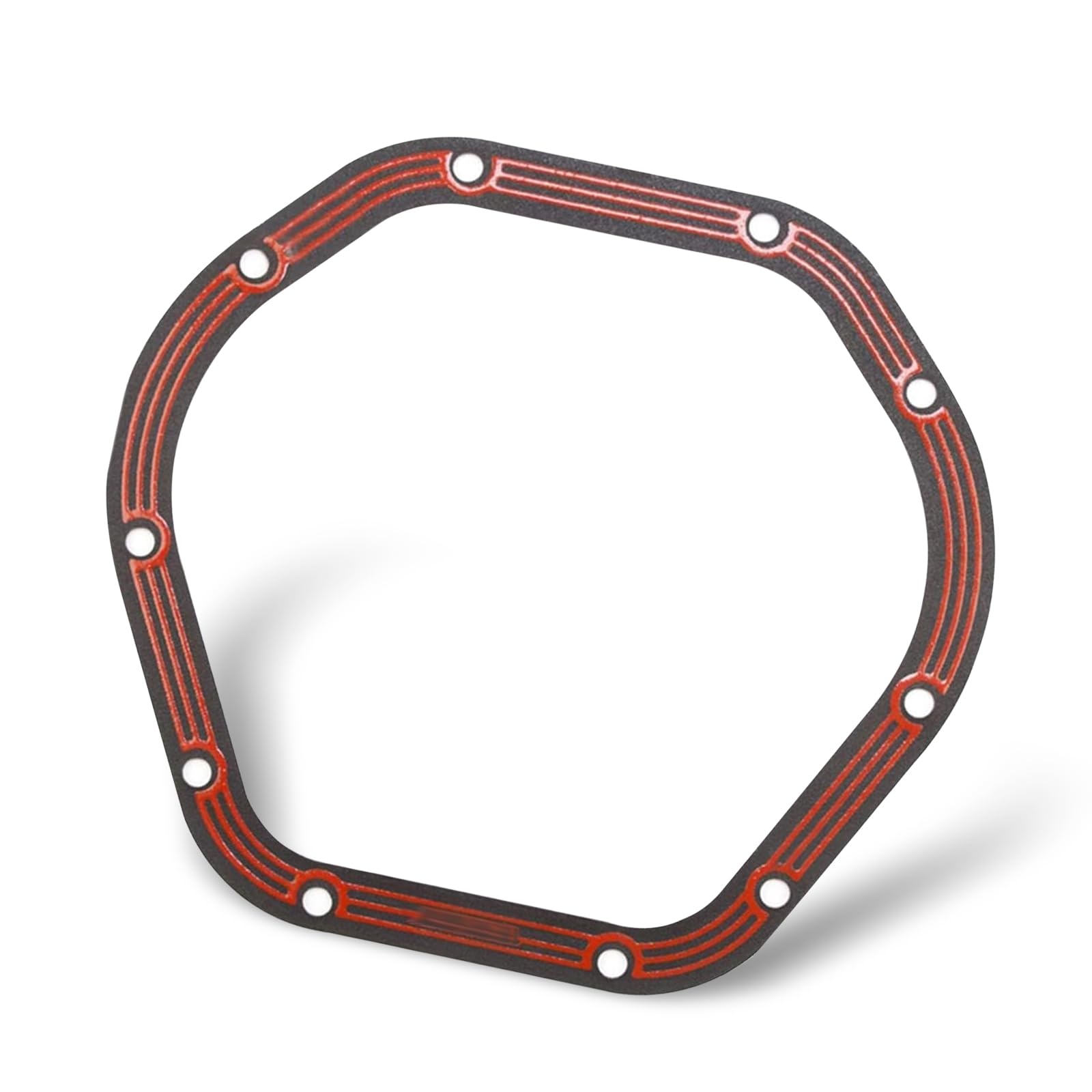 Photo 1 of 1 PC LLR-D044 Differential Cover Gasket, Transmission Gaskets, Replacement for Dana 44 Axles Drivetrain Sealing (Red)