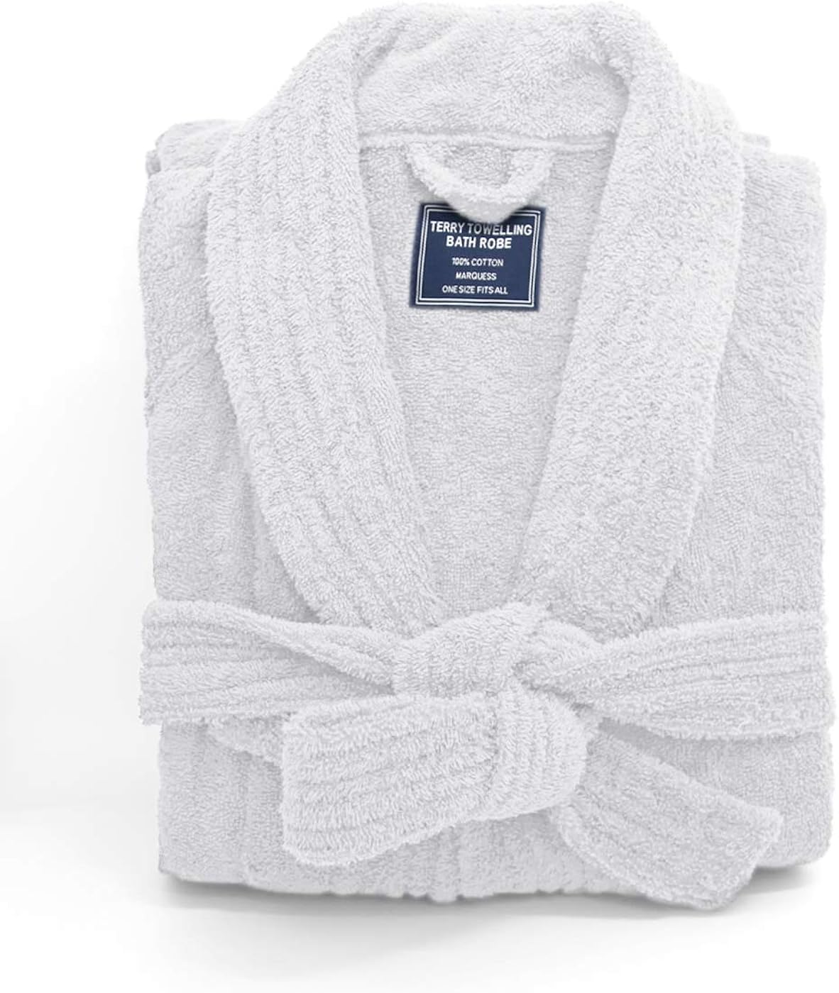 MARQUESS Premium Thick Terry Cloth Bathrobe, Long Staple Combed Cotton