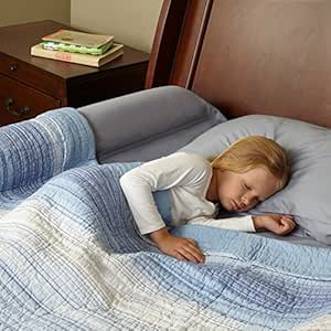 [1-Pack] Toddler Bed Rail Bumper | Bed Bumper for Toddlers | Kids Foam Safety Bed Guard Rail for Toddlers | Bed Side Rail for Twin Bed, Queen, King