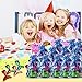 DND Metal Dice Set, 7-Piece polyhedral Dragon Metal dice Danirora Mermaid Party Favors, [48 Pack] Mermaid Keychains for Kids Birthday Party Supplies Goodie Bag Fillers Carnival Prize for 12 Girls (F)