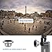 Vinsic Camera Lens, 3 in 1 Fisheye Lens Plus Macro Lens Plus Wide Angle Lens, Clip on Cell Phone Lens Camera Lens Kits for Iphone 6s, 6, 5s, Galaxy & Most Smartphones (Silver)