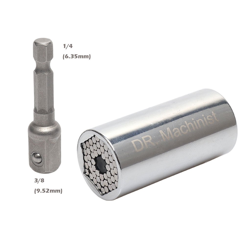 Machinist Universal Socket 79MM Socket Drill Set Multifunction Tool to