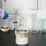 Stonylab 50ml Borosilicate Glass Graduated Cylinder with Wide Mouth and Pour view 7
