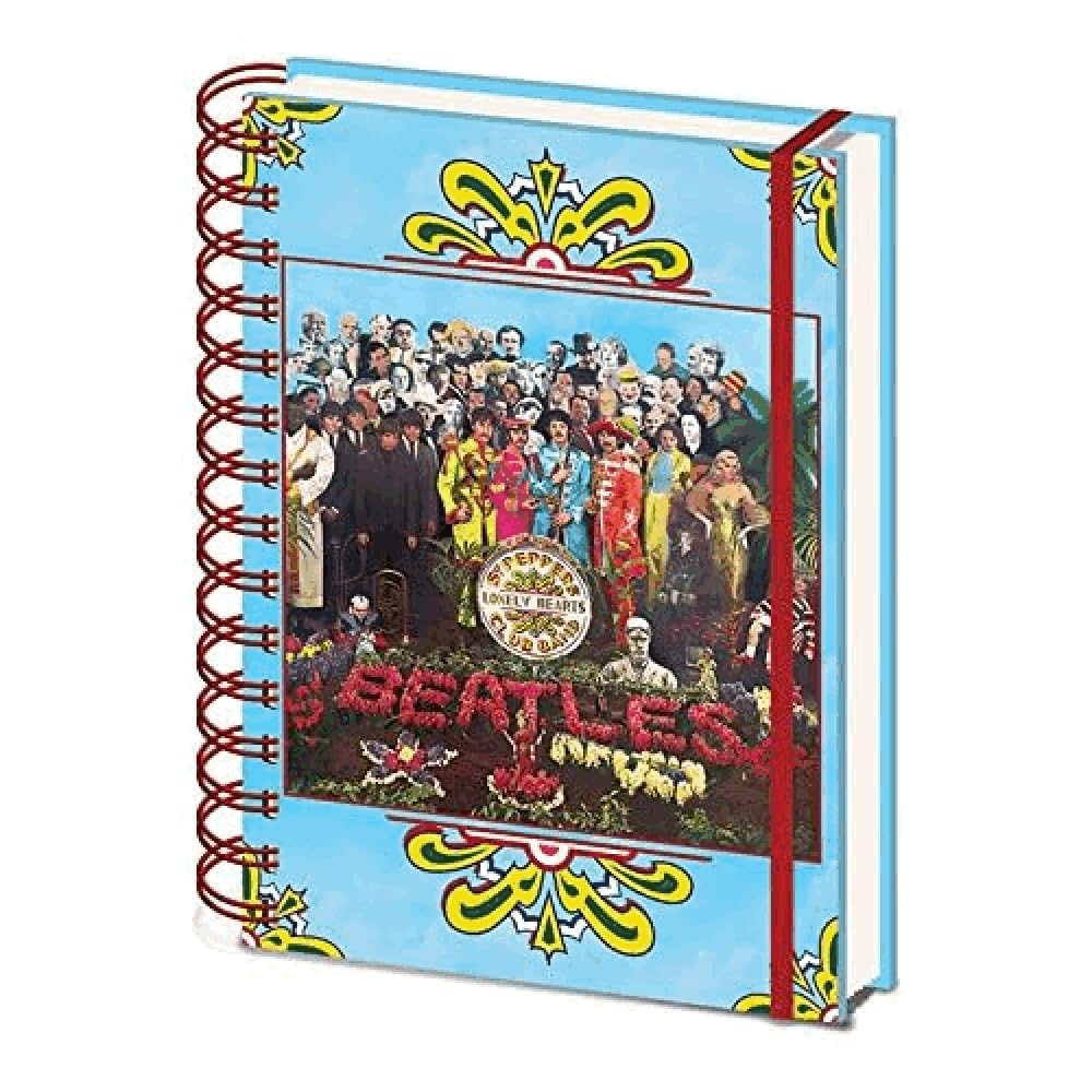 The Beatles (Sgt. Pepper's Lonely Hearts A5 Wiro Notebook
