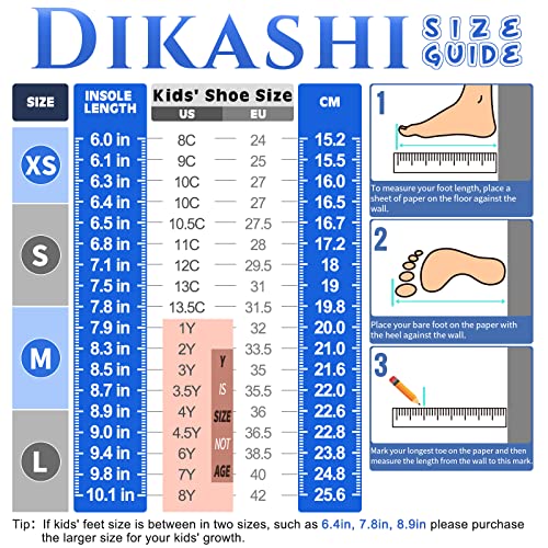 Boys Youth Shoe Size DIKASHI Boys Youth Roller Skates Age 8-12