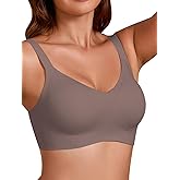 COCOMARTS Jelly Bras for Women No Underwire Full Coverage Push Up Bra Wireless Seamless Bra Comfortable Tshirt Bralettes