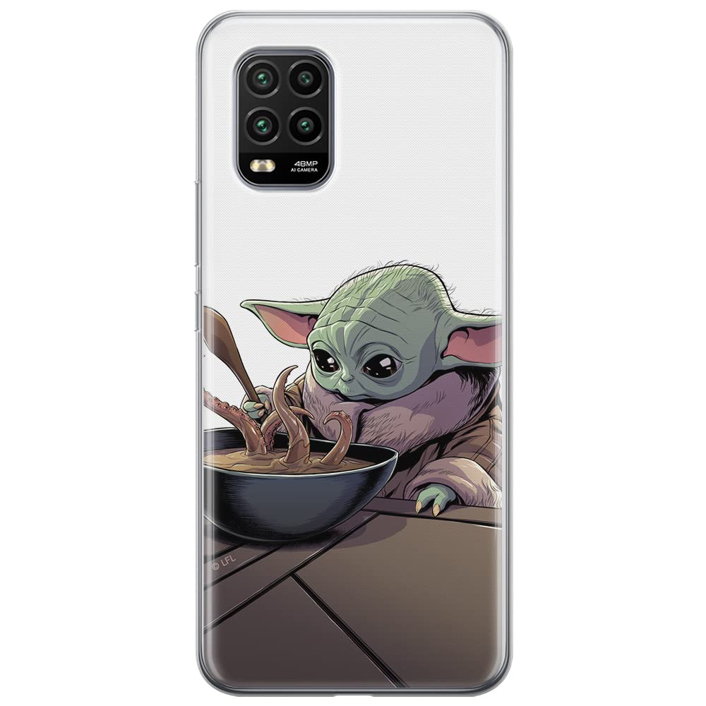 ERT GROUP mobile phone case for Xiaomi MI 10 LITE original and officially Licensed Star Wars pattern Baby Yoda 027 optimally adapted to the shape of the mobile phone, case made of TPU — image 1
