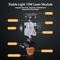 10W Output Laser Engraver, Ortur Laser Master 2 S2