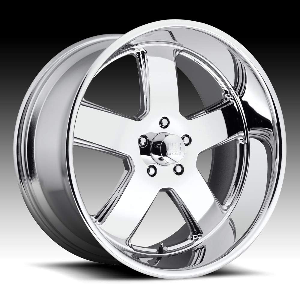 Us Mag Hustler x9 5 5x1 65 1et 72 56mm Chrome Plated Wheel Automotive Amazon Com