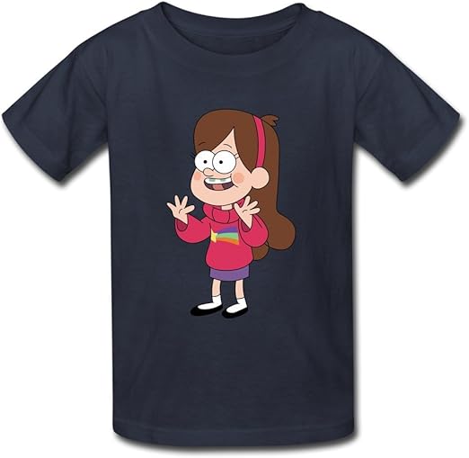 100 Cotton Mabel Gravity Falls Causal Youth Boys Girls T