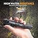 KANGORA UF003 LED Flashlight Tactical with Box, 5 Light Modes, and Zoom Focus for Camping, Hiking, Cycling, and Emergency Search Missions