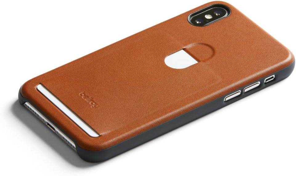 Bellroy Leather iPhone X Phone Case 1 Card Caramel Amazon.co.uk