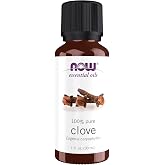 NOW Essential Oils, Clove Oil, Undiluted, Steam Distilled, 1 fl. oz