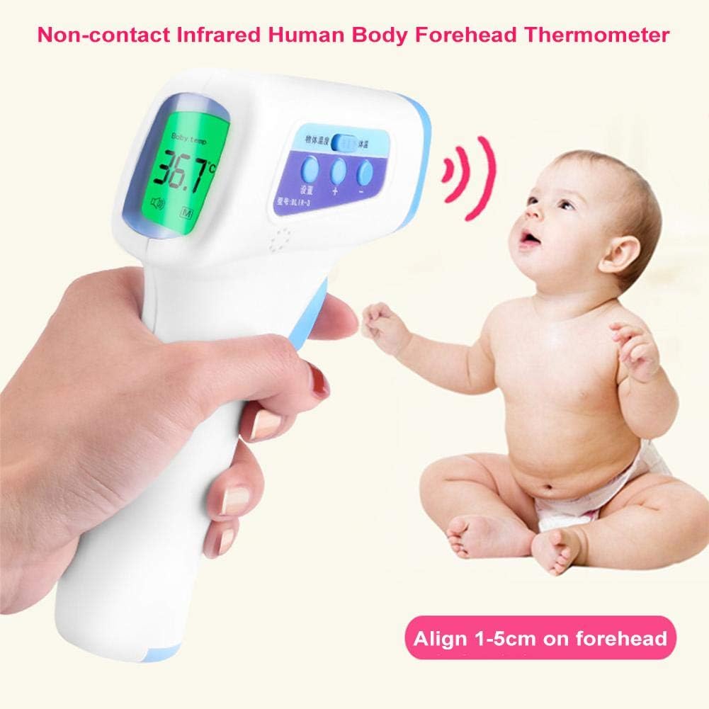 sycamorie Digital Infrared Forehead Thermometer Non-Contact Digital Thermometer with Fever Alert Function, Digital Medical Infrared Thermometer for Baby, Adults and Surface of Objects