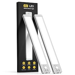 Under Cabinet Lighting, 14.7" Rechargeable Motion