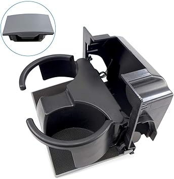 Amazon Com Rear Center Console Cup Holder Fits For Nissan Frontier Xterra Pathfinder 2005 2019 Oe Replacement 96965 Zs00a 96965 Zp00c 96965 Zp00d Rear Seat Center Console Cup Holder Insert Black Gray Automotive