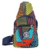 Women Sling Bags Outdoor Sport Crossbody Bag Multi Functional Sling Backpack Rucksack - Five Color