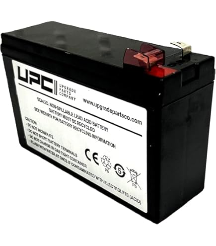 Batteria Sostitutiva APC RBC17 Per UPS - Compatibile Con BE700G-IT, BK650EI, BX950UI, BX950U-GR - Pacco Batterie