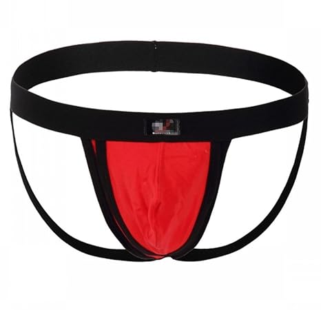 Jastore Herren String Reizwäsche Tanga Rückenfrei Wetlook Dessous geil Slips Unterwäsche Unterhose Wetlook