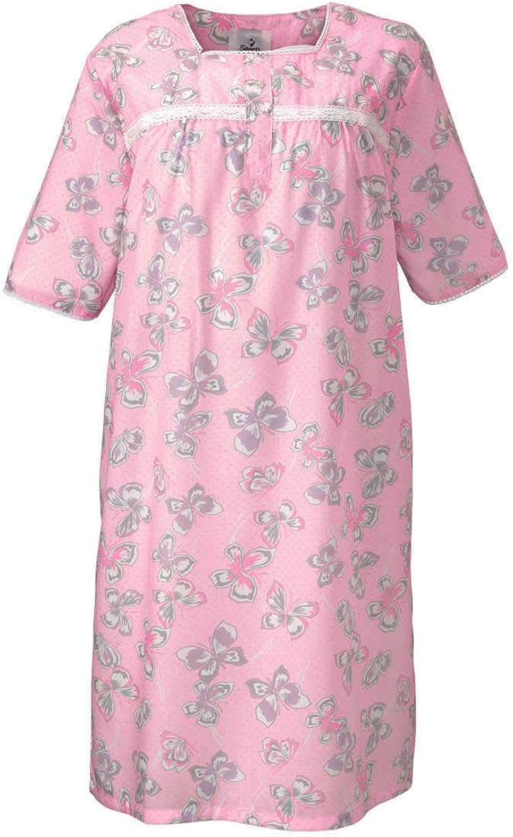 Silverts Disabled Elderly Needs Pretty Summer Hospital Nightgown Wrap