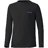 HUK Kids' Icon X Long-Sleeve Shirt with Sun Protection