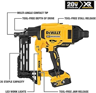 DEWALT DCFS950P2 Finish Staplers product image 2
