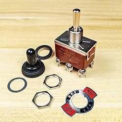 Gebildet 3pcs Waterproof Latching Toggle Switch