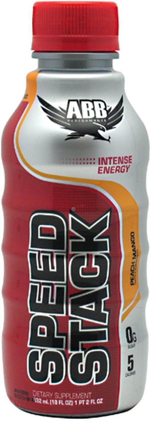 ABB Speed Stack, 12 Bottles, 18 oz. each, Peach Mango