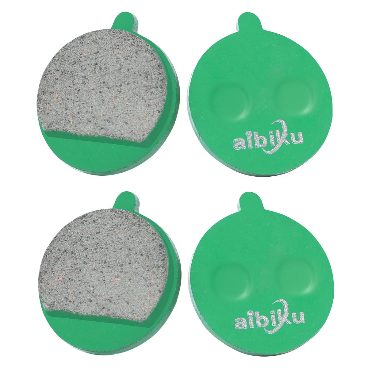 aibiku 2 Pairs Ceramic Brake Pad for KUGOO M4 / M4 Pro Scooter - Replacement Scooter Part Accessory