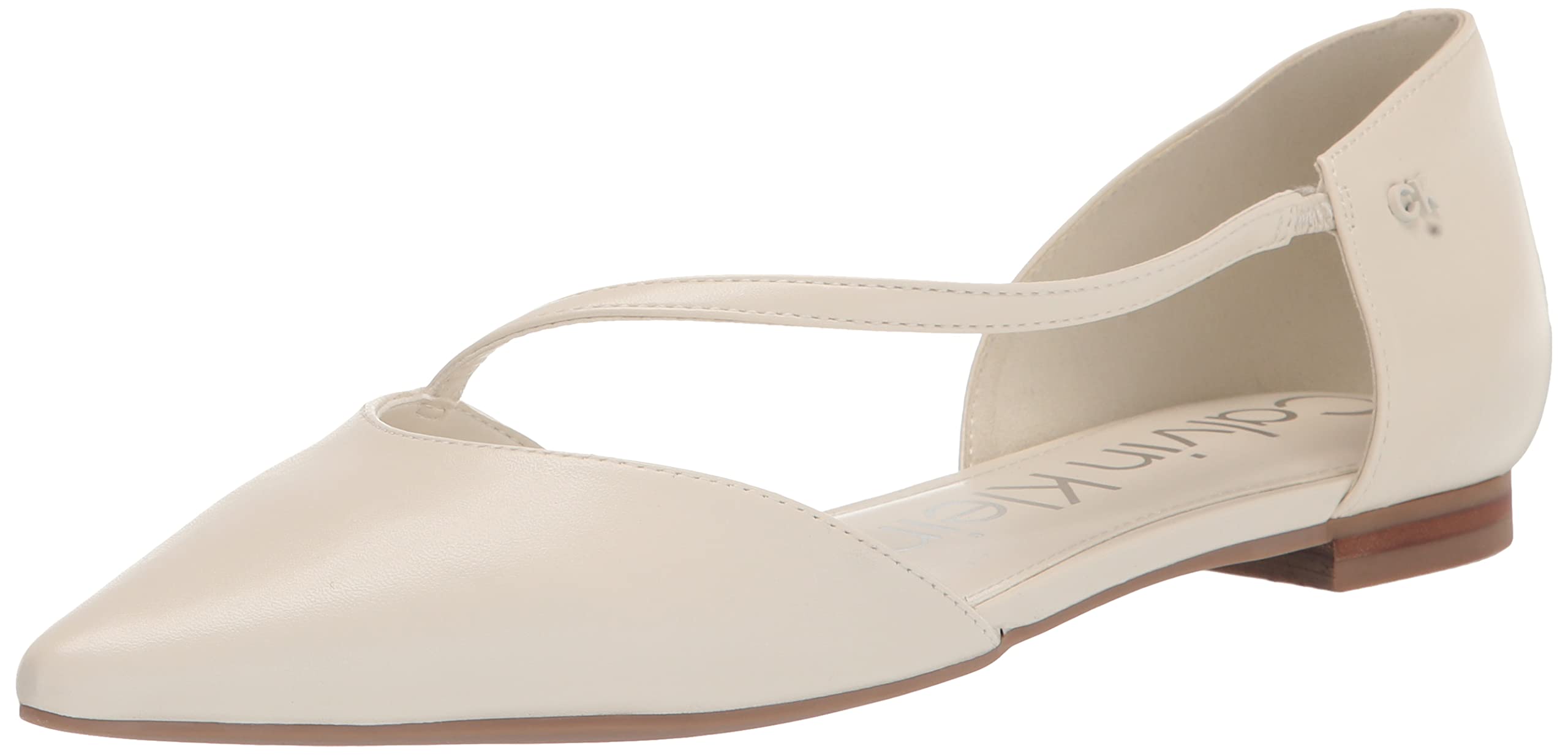 Calvin Klein Women's Sannie Flat, Dark Blue 400, 5