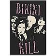 DEVINK Bikini Kill Rock Band Poster Decorative Painting Canvas Wall Posters And Art Picture Print Modern Family Bedroom Decor Posters 12x18inch(30x45cm)