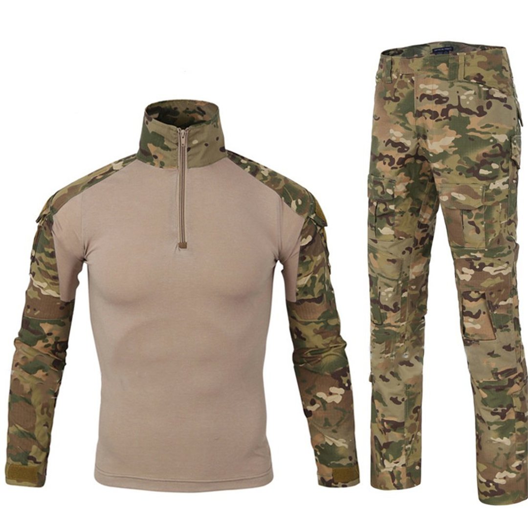 Men's Military Tactical Shirt and Pants Airsoft