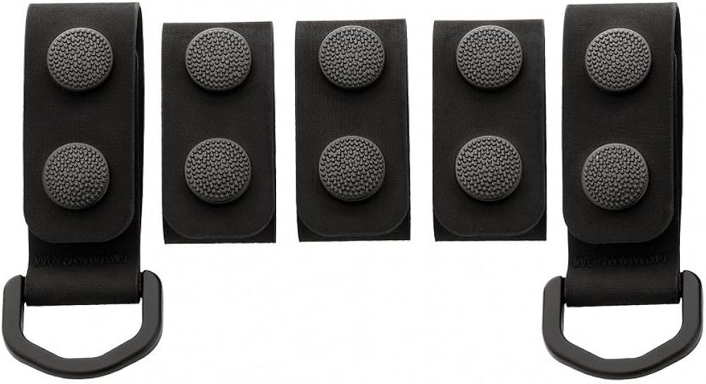 MTac Police Duty Belt Keepers Hypalon for 2 inch wide (Set