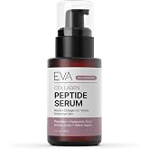 Eva Naturals Collagen Multi Peptide Serum for Face, Anti Aging, 1 oz | anti aging multi peptide complex, hyaluronic acid, firms &amp; plumps the look of skin, korean skincare, fragrance free, 1 oz