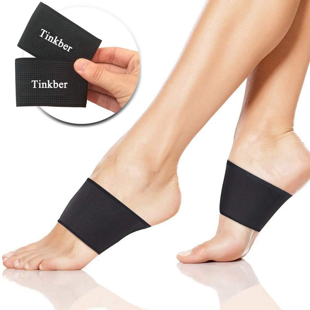 Compression Copper Arch Support, Plantar Fasciitis Sleeves for Pain Relief, Fallen Arches, Heel Spurs, Flat and Achy Feet Problems, for Men and Women, One Size Fits All