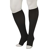 Juzo Basic 4411 Knee-High Compression Stocking 20-30 mmHg Open Toe, Reg | Quality medical compression stockings for men and women, seamless, durable, comfortable fit, easy care