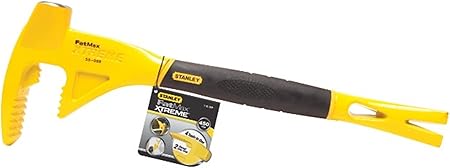 Stanley 1 55 099 Marteau Multifonction Noir Argent Amazon Fr Bricolage
