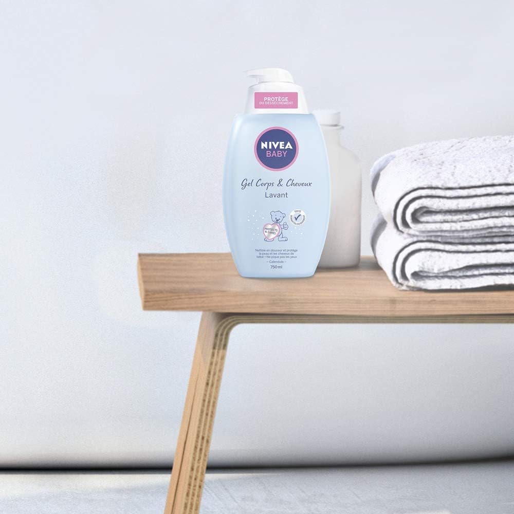 nivea baby micellar mild washing gel