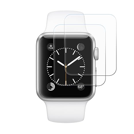 2 x SMART WATCH tanque Cristal protector de pantalla para Apple ...