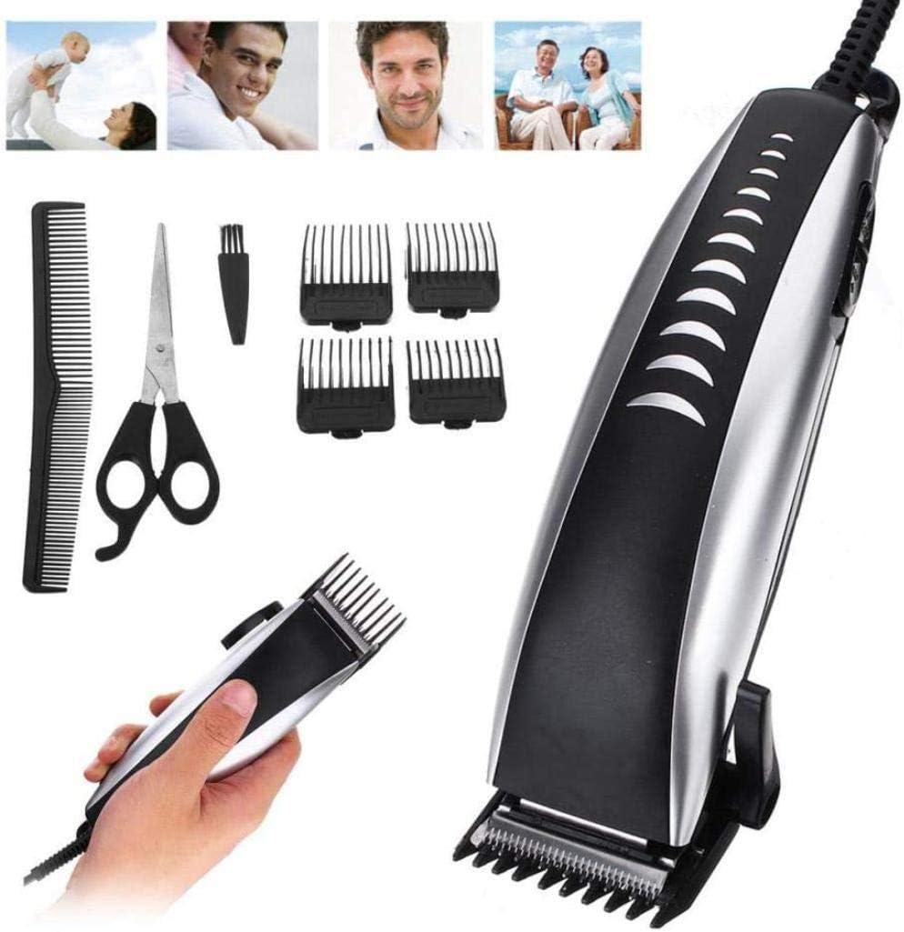 Hair Trimmer,Professional Electric Hair Clippers Cutting for Kids Man Adult Anti Slip Set Scissor