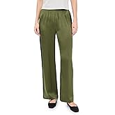 DONNI. Women's The Silk Stripe Simple Pants